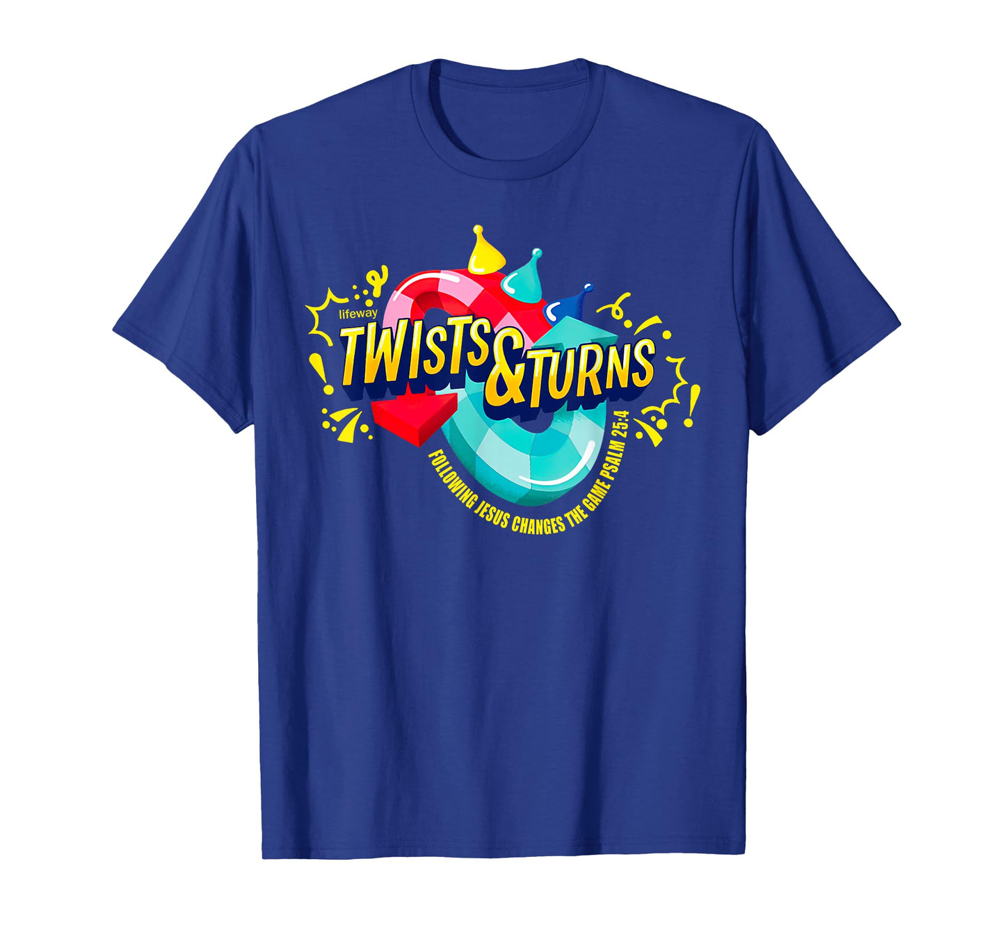 Twists And Turns Jesus Changes The Game VBS 2023 Bible T-Shirt