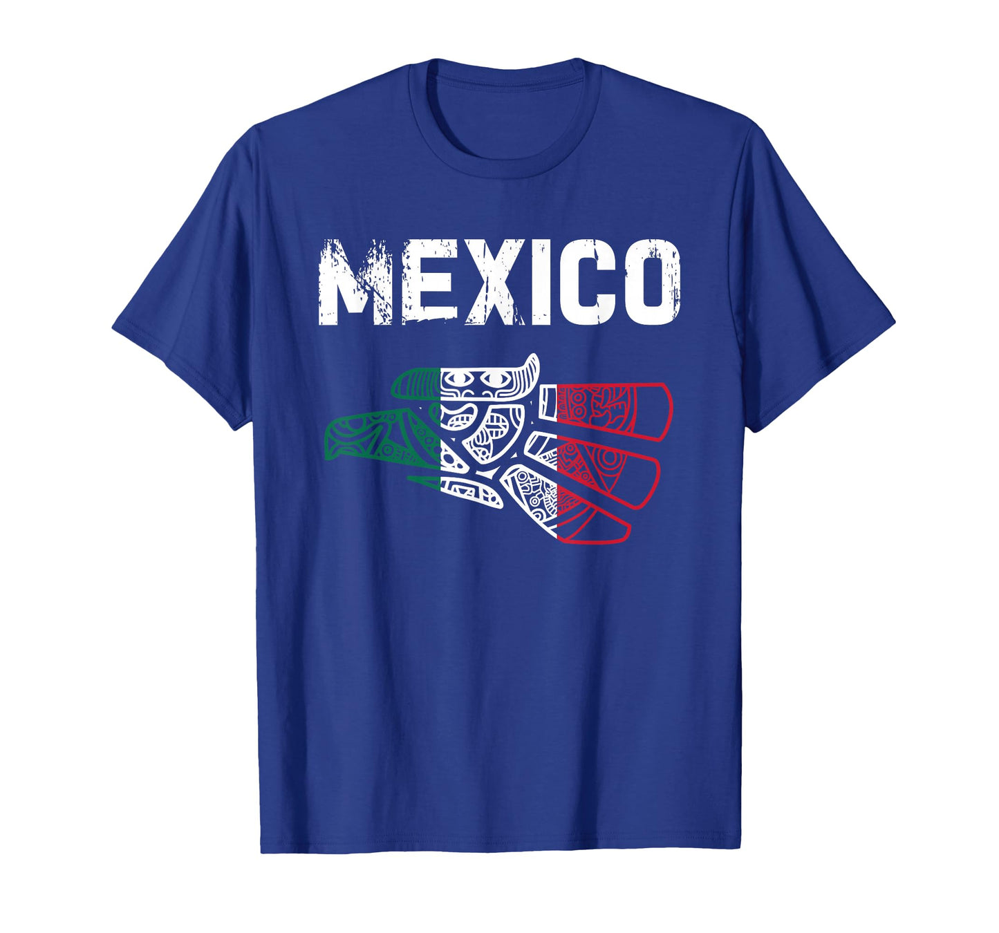 Mexico Vintage Mexican Flag Pride Hecho en Mexico Jersey T-Shirt