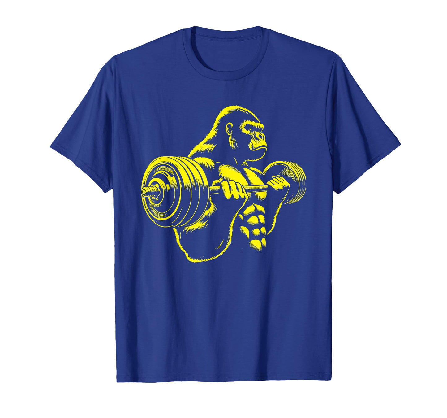 Gorilla Monkey Gym Weight Lifting Bodybuilding Workout T-Shirt