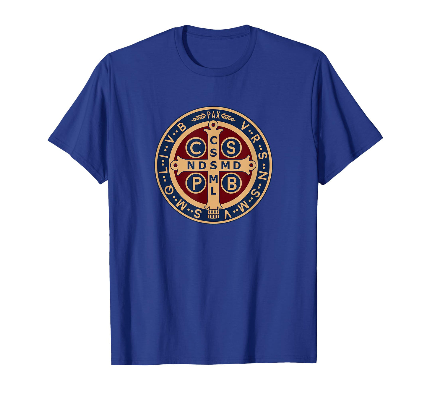 Medal of Saint Benedict Benedict Blessing Catholic T-Shirt