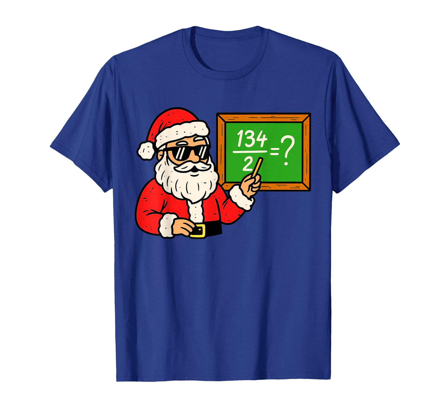 67 Teacher Christmas Santa Six Seven Meme Brainrot Math T-Shirt