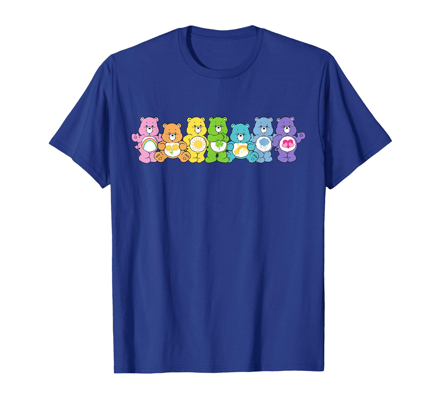 Care Bears Rainbow Kingdom Original Bears Line Up T-Shirt