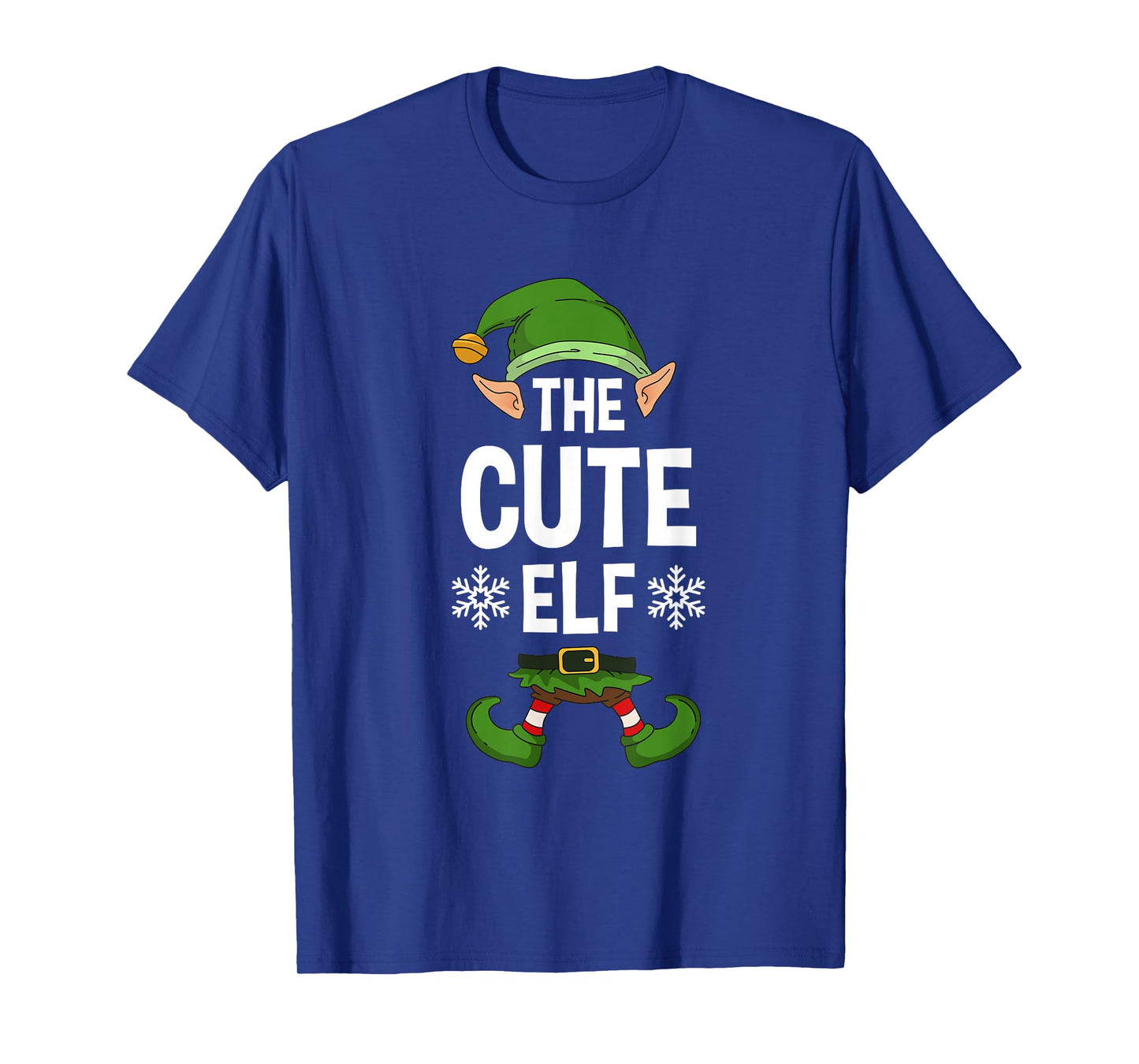 The Cute Elf Party Family Group Matching X-Mas Cutest Saying T-Shirt