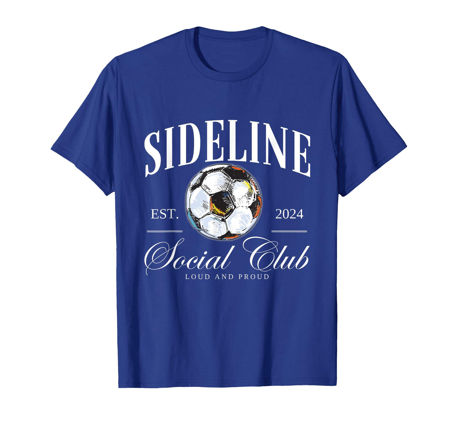 Sideline Social Club Soccer T-Shirt