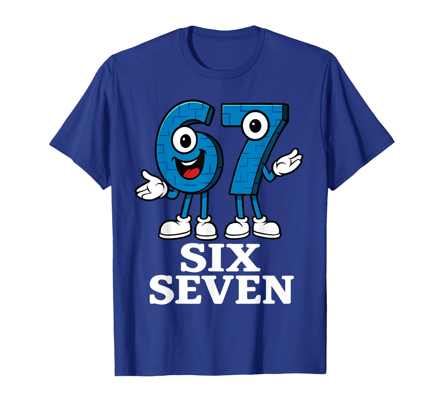 67 Six Seven 6-7 - Funny Italian Brainrot Kids Gaming Meme T-Shirt