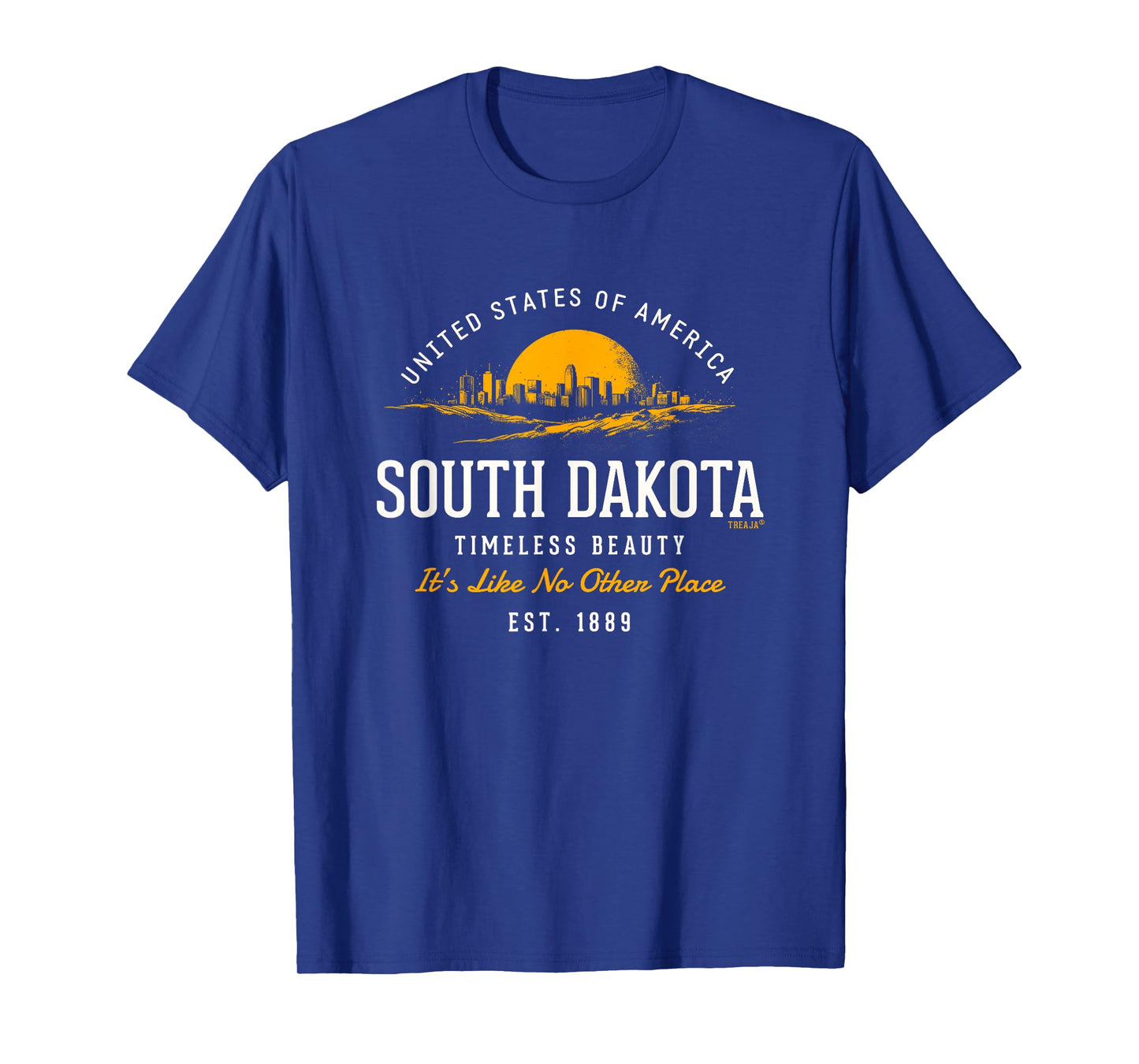 Retro Styled State of South Dakota Vintage T-Shirt