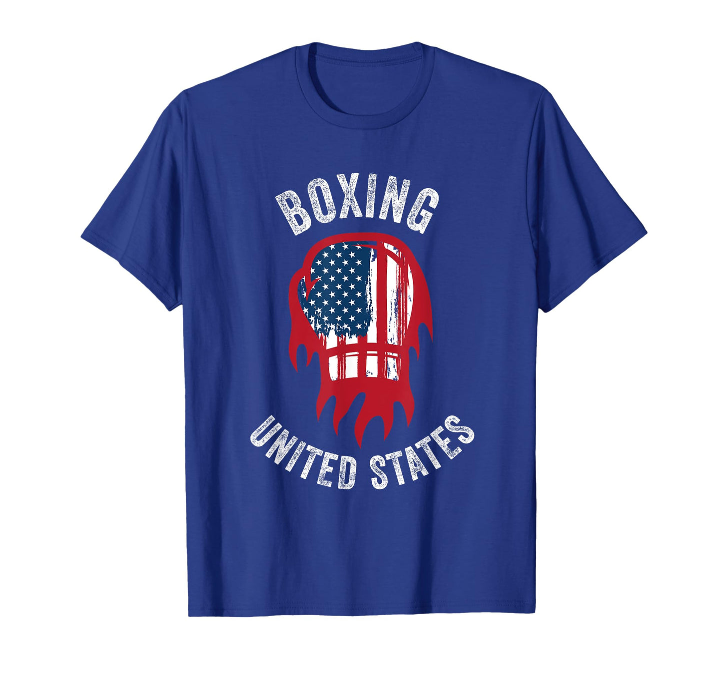 Boxing USA Support the Team Shirt USA Flag Boxer T-Shirt