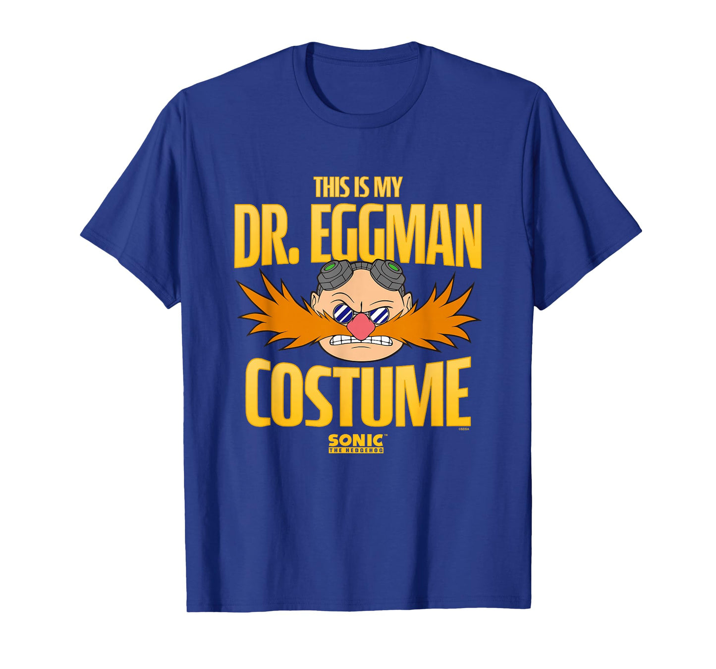 Sonic The Hedgehog Halloween This Is My Dr. Eggman Costume T-Shirt