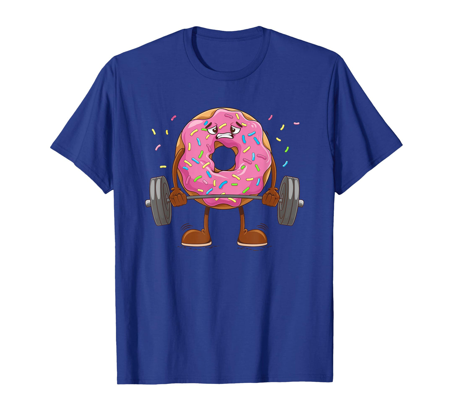 Weightlifing - Funny Fitness Workout Gym Donut Lover T-Shirt