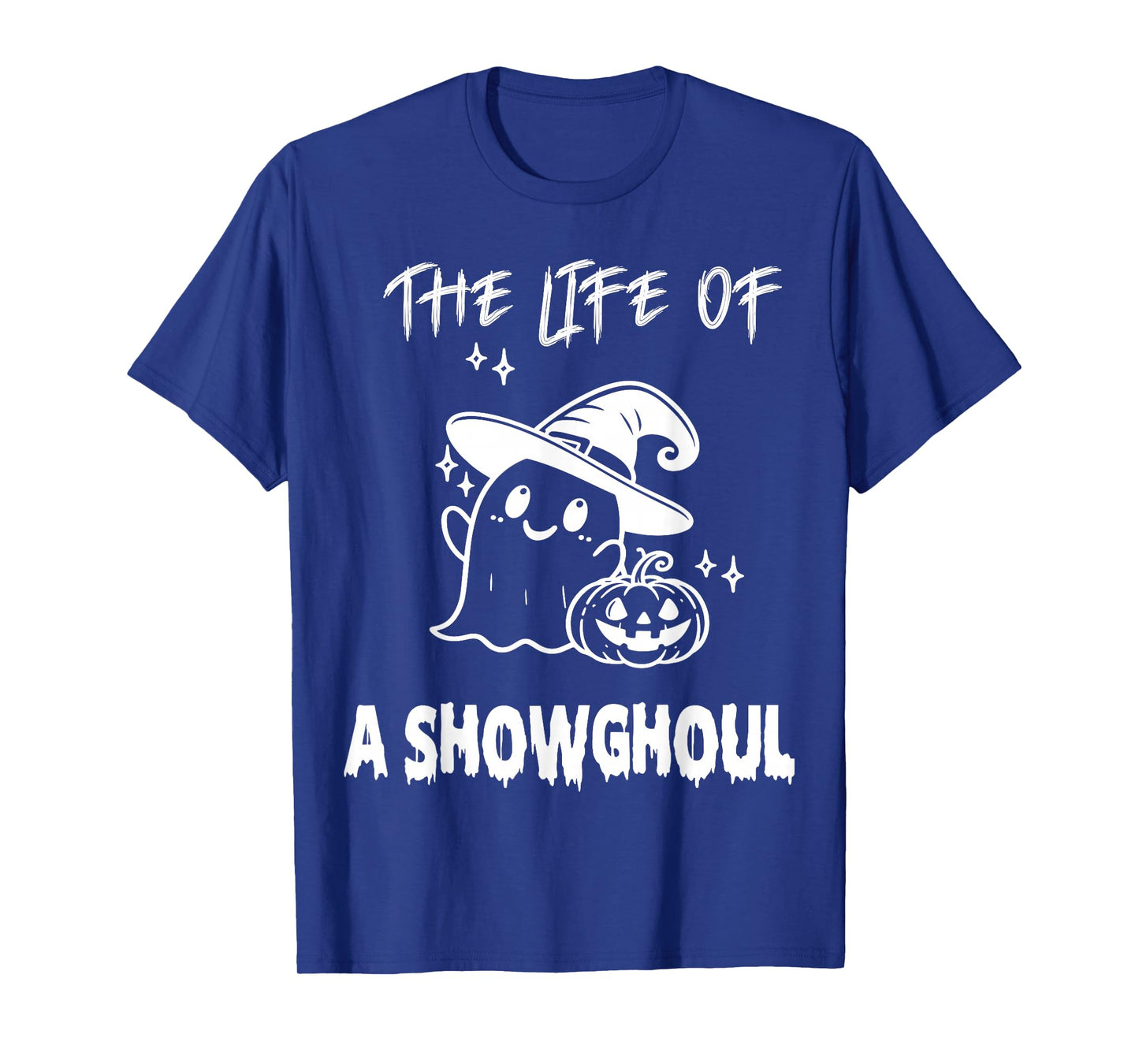 The Life of A Showghoul Halloween Retro Girl T-Shirt