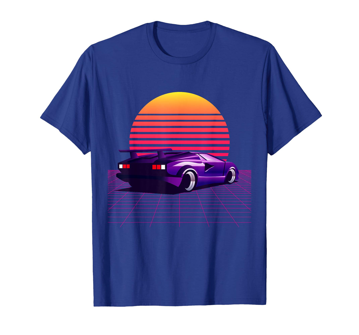 Men's Women's Vintage Retro 80's 90's Cars Graphic Design T-Shirt