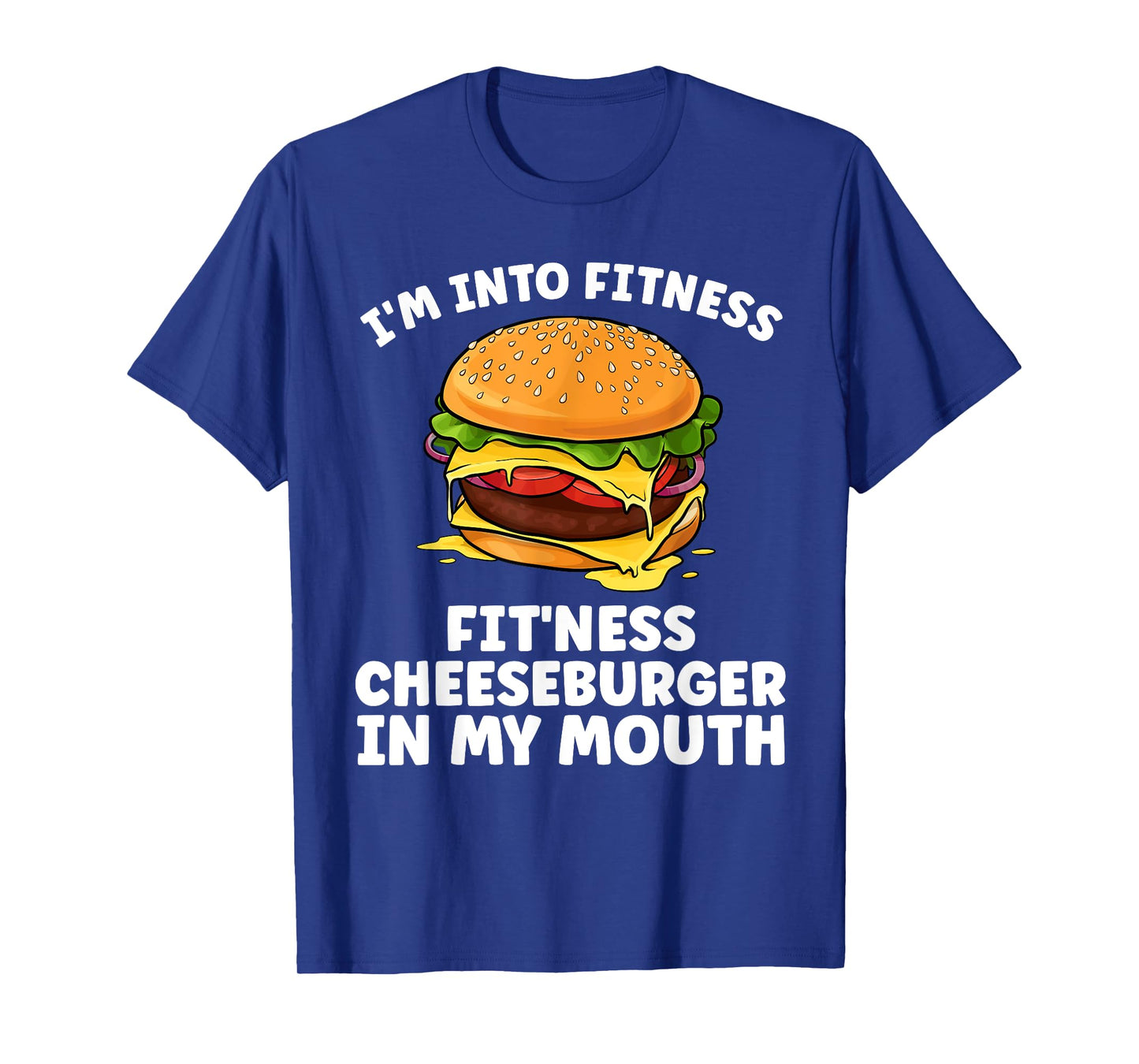 Funny Cheeseburger For Men Women Kids Burger Hamburger Lover T-Shirt