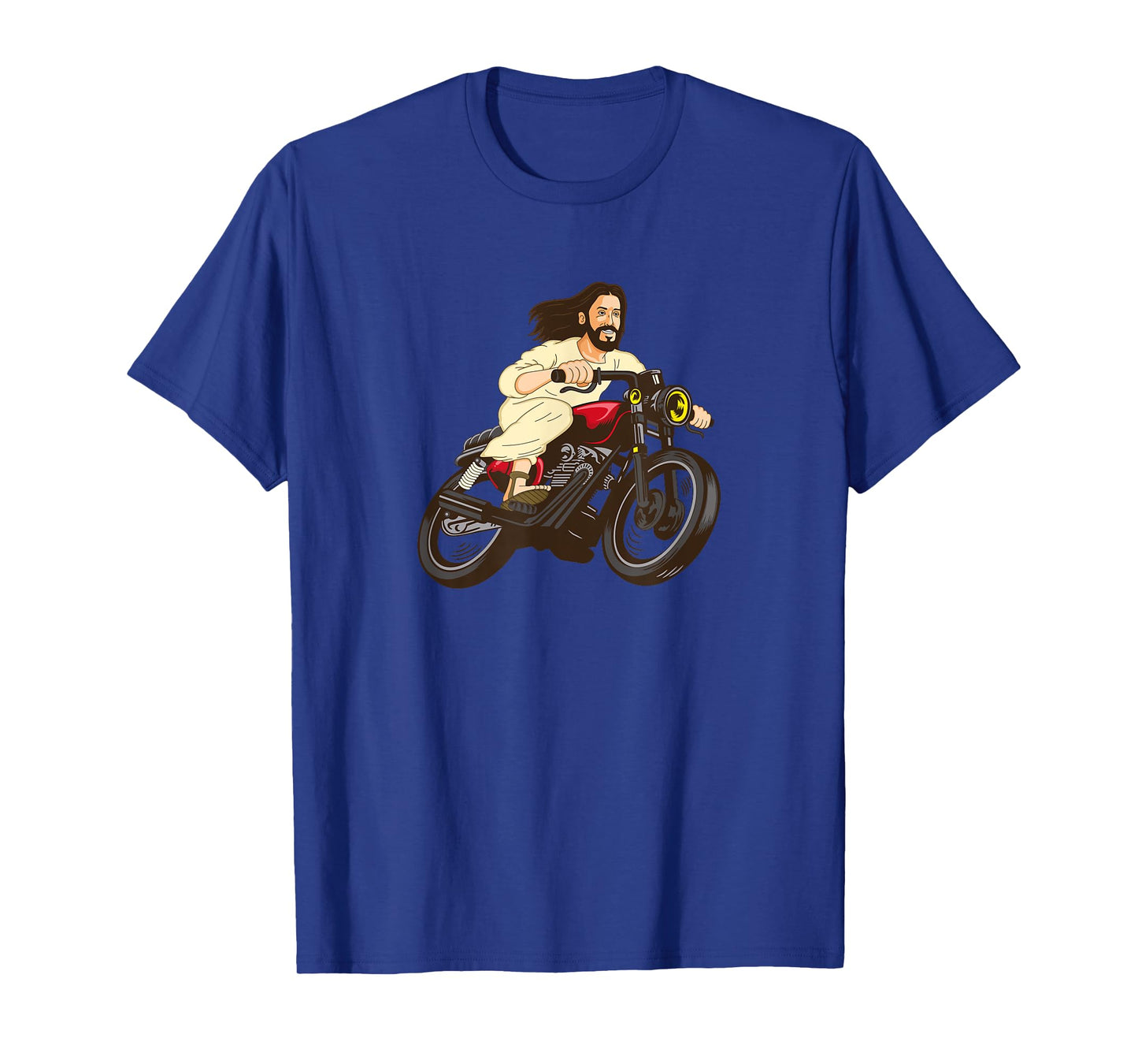 Christ on a Motorcycle Lord Jesus God Church Gift T-Shirt