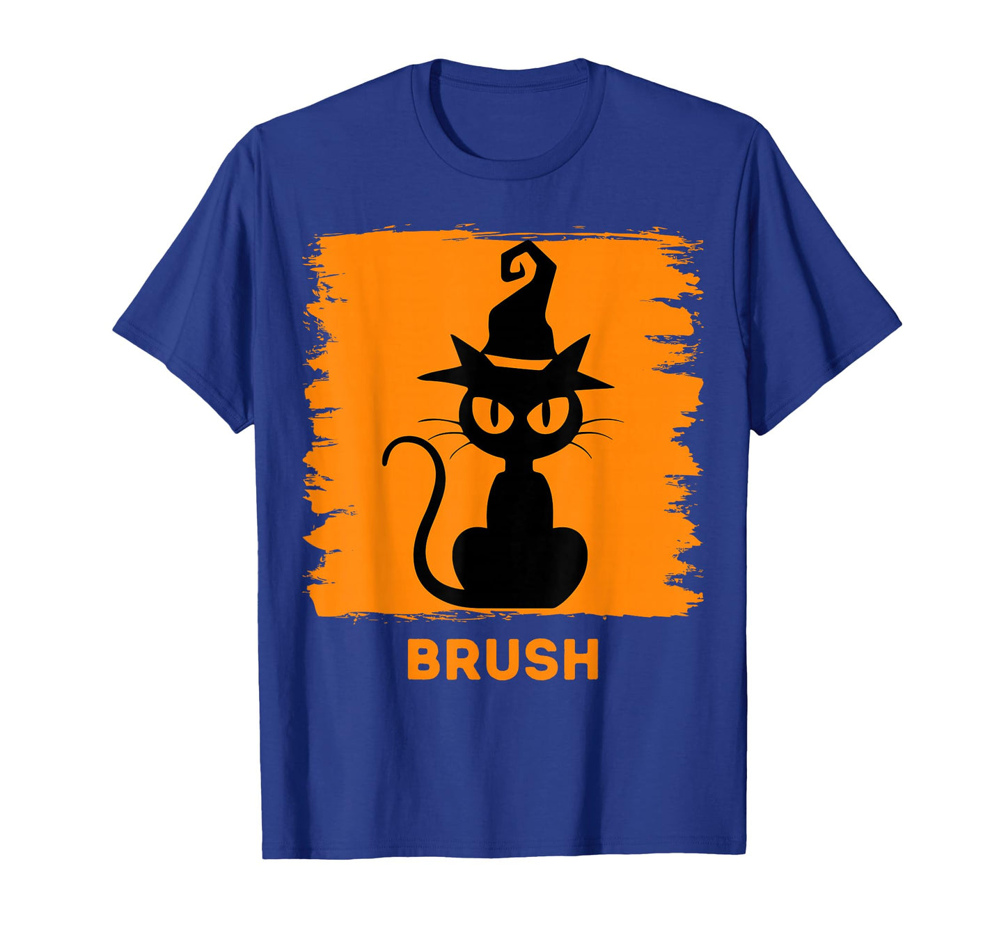 Halloween Black Cat Bruh for Teens Boys Girls Men Women Meme T-Shirt
