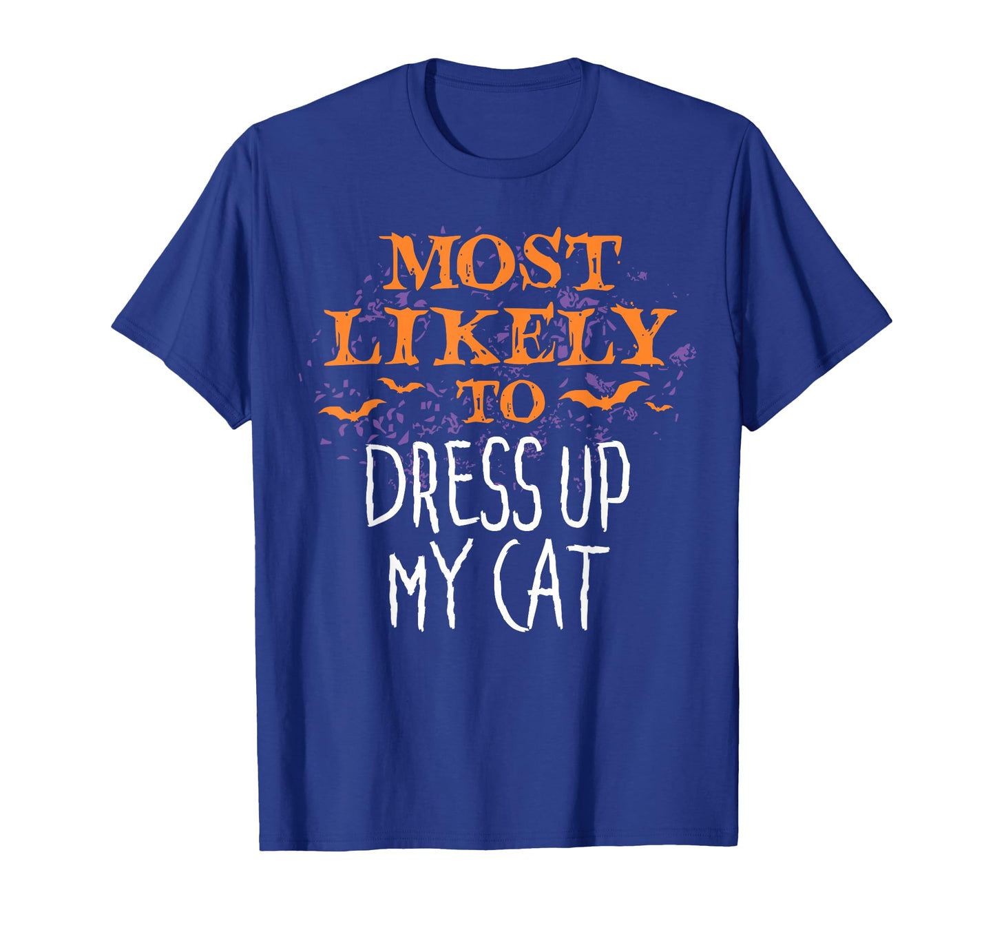 Most Likely To Halloween Dress Up My Cat Matching T-Shirt