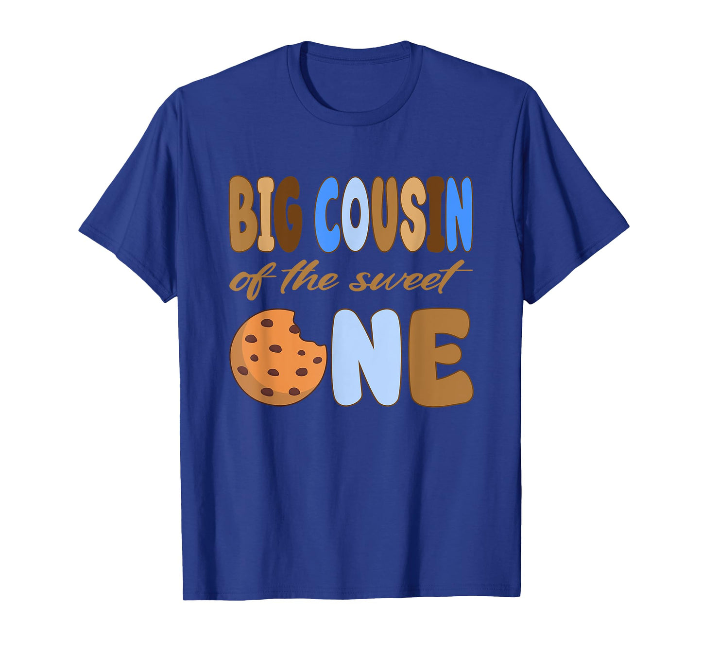 Big Cousin of The Sweet One 1st Birthday Cookie Bday Party T-Shirt