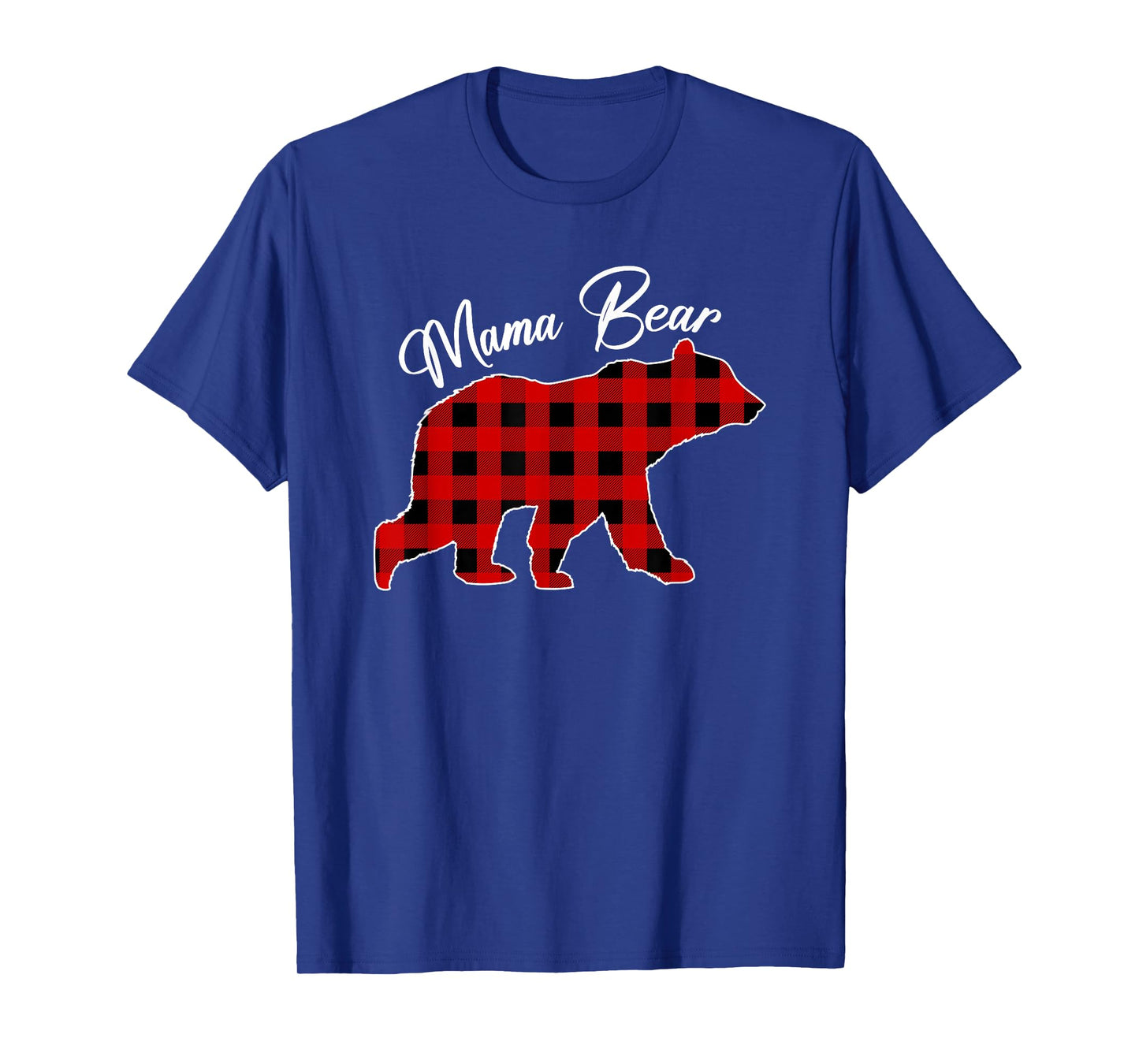 Mama Bear Christmas Pajamas Matching Family Xmas T-Shirt