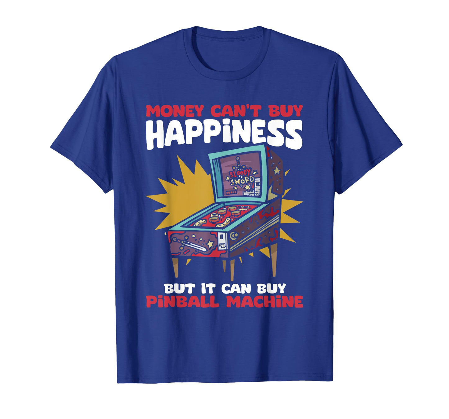 Retro Pinball Arcade Machine Pinball Wizard Pinball Player T-Shirt