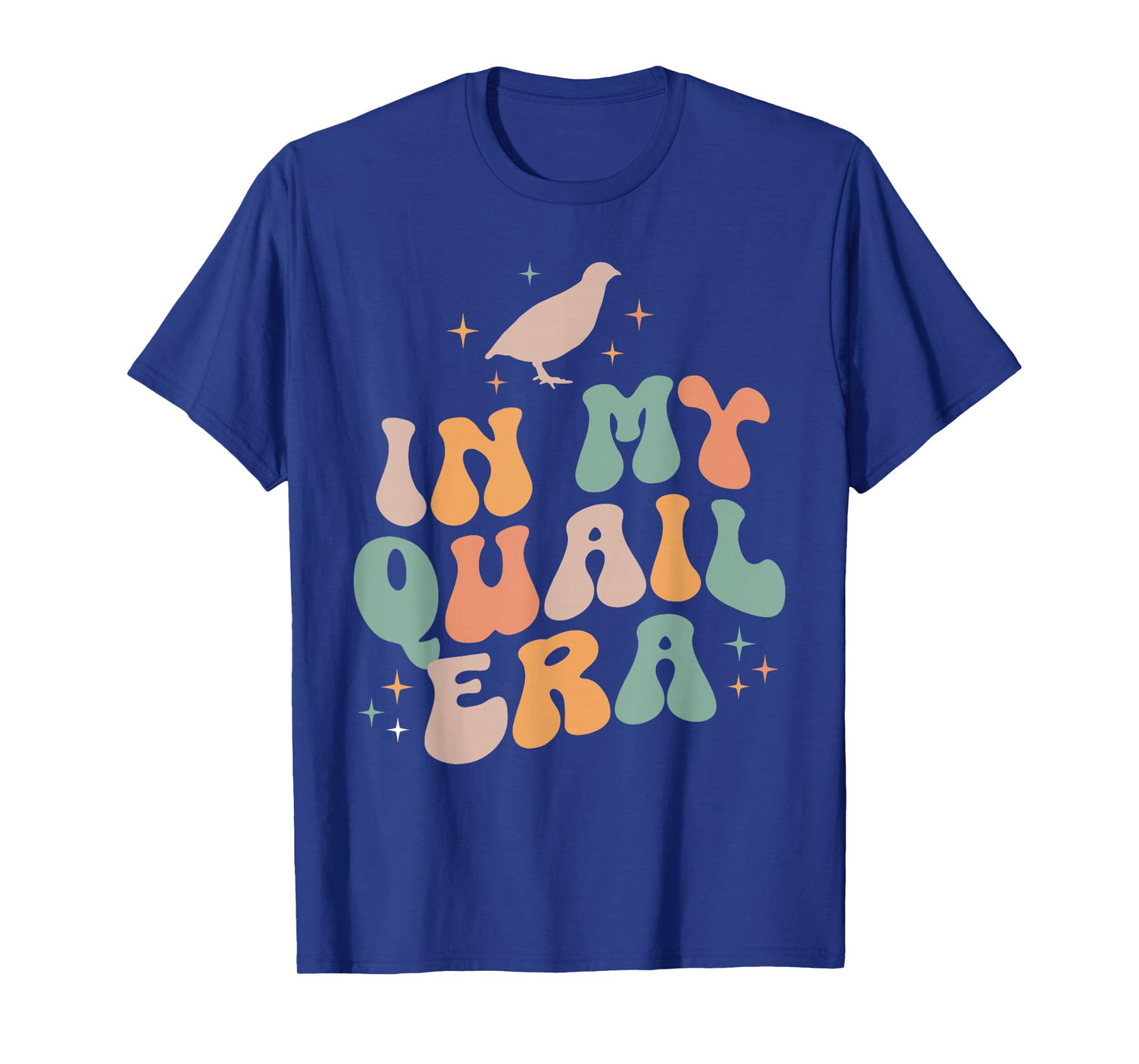 In My Quail Era Quail Chicken Bird Vintage Retro T-Shirt