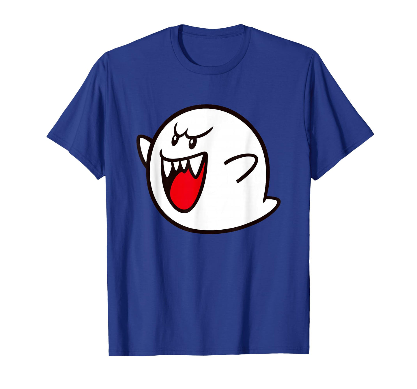Super Mario Boo Spooky Big Character Icon T-Shirt