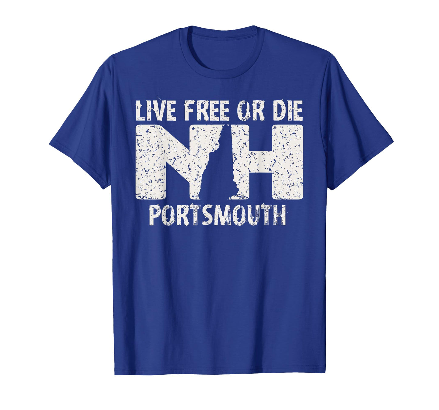 Portsmouth, NH Live Free or Die T-Shirt