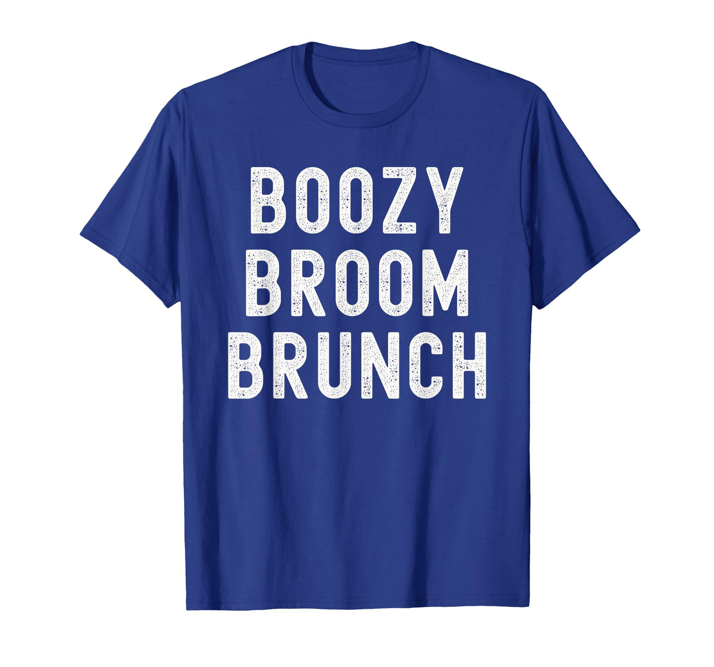 Boozy Broom Brunch Funny Drinking Halloween Costume T-Shirt