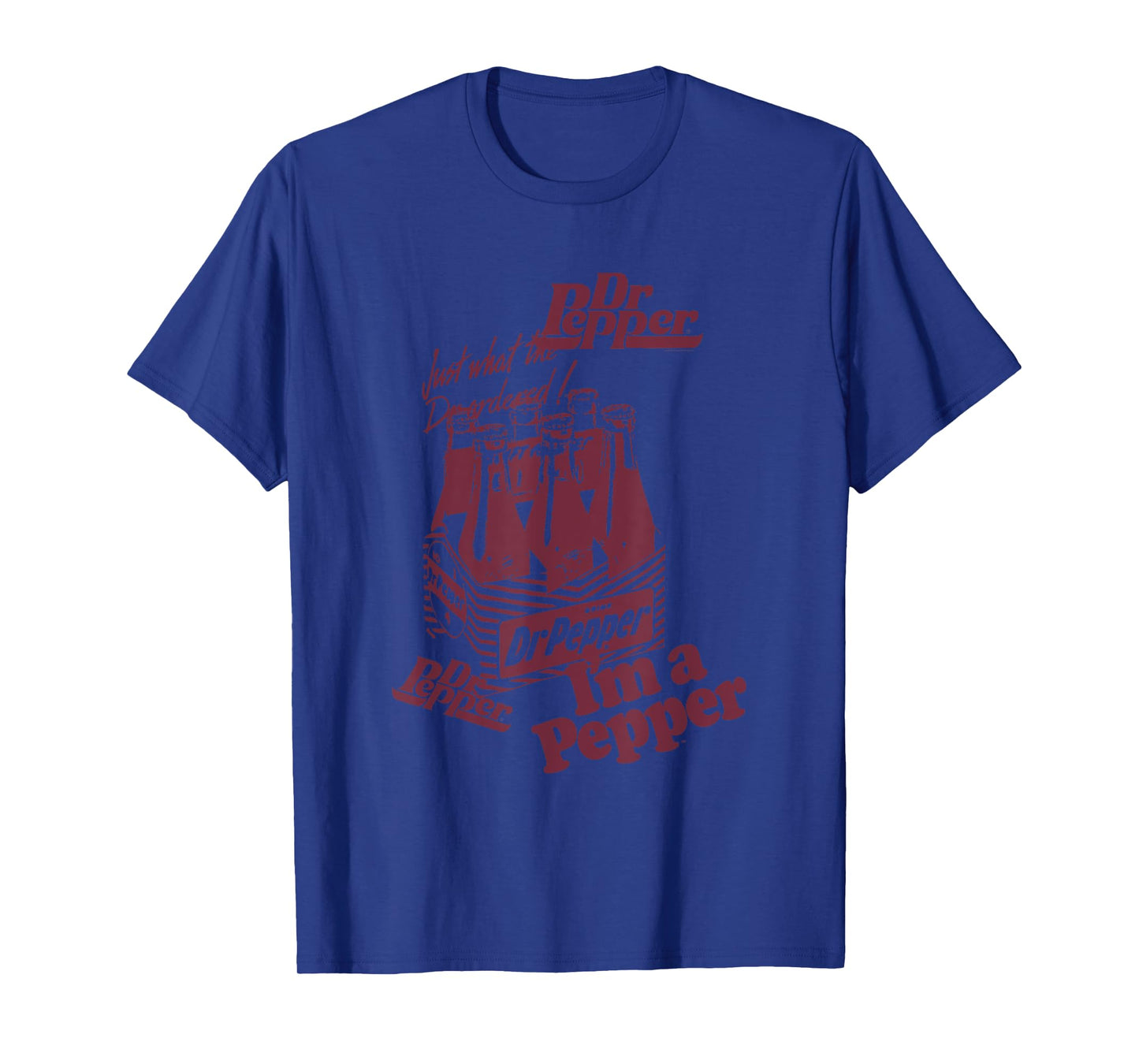 Dr. Pepper I'm A Pepper Vintage Six Pack Logo T-Shirt