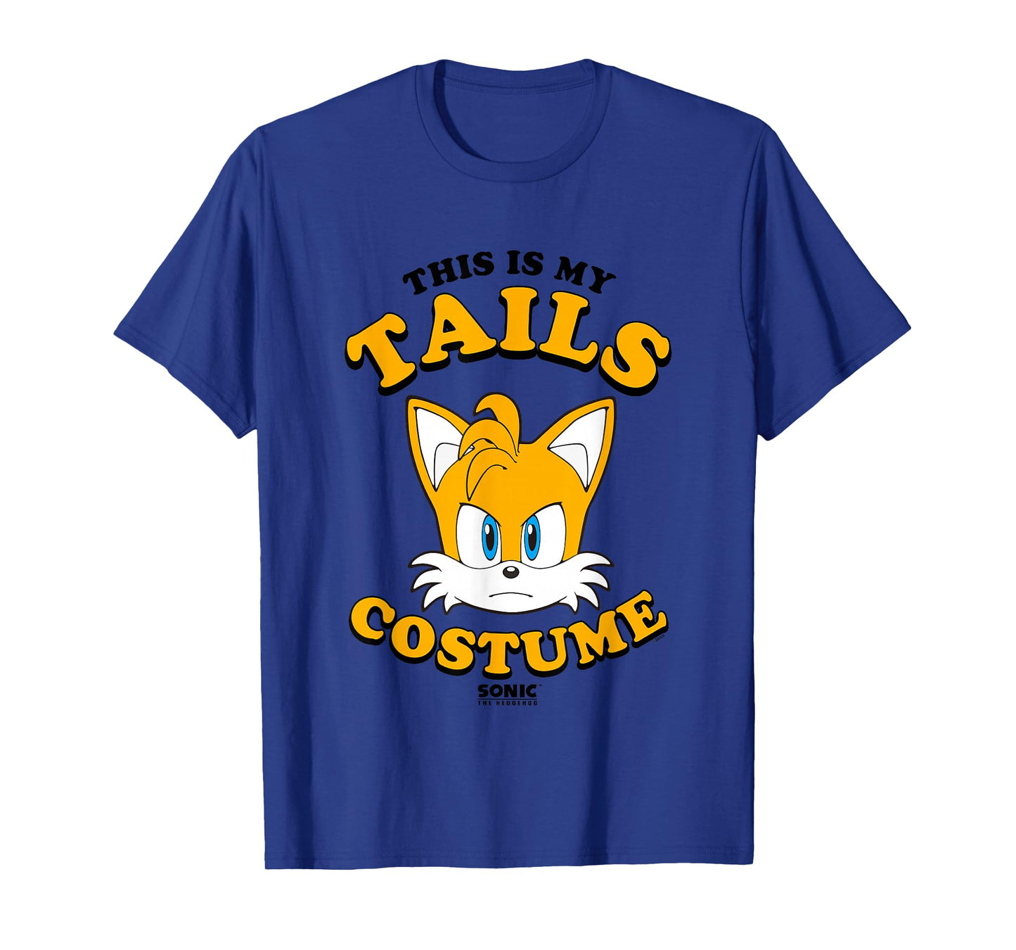 Sonic The Hedgehog Halloween This Is My Tails Costume T-Shirt