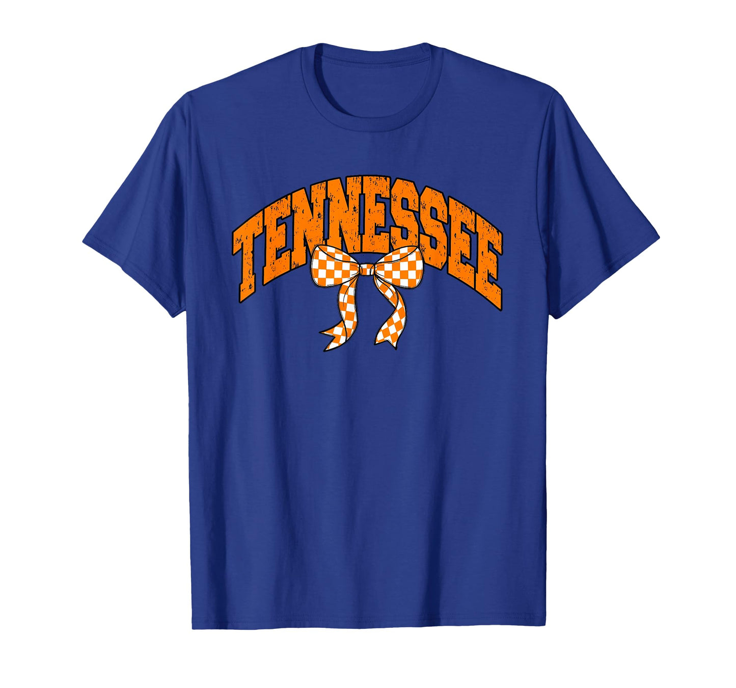 Tennessee Coquette Checkered Bow Women Girls Kids T-Shirt
