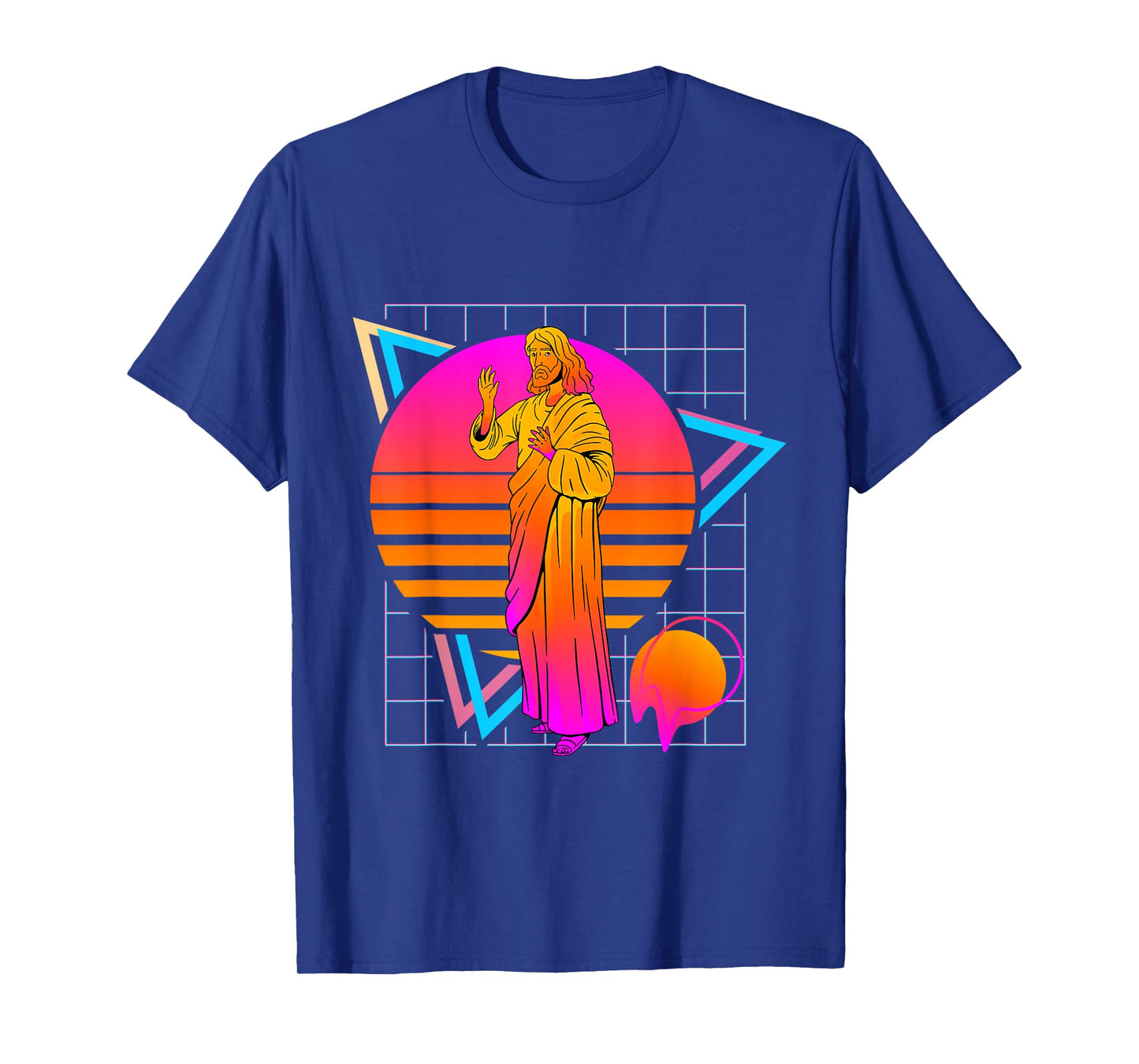 Jesus Retro 80s Style Vintage Religion T-Shirt