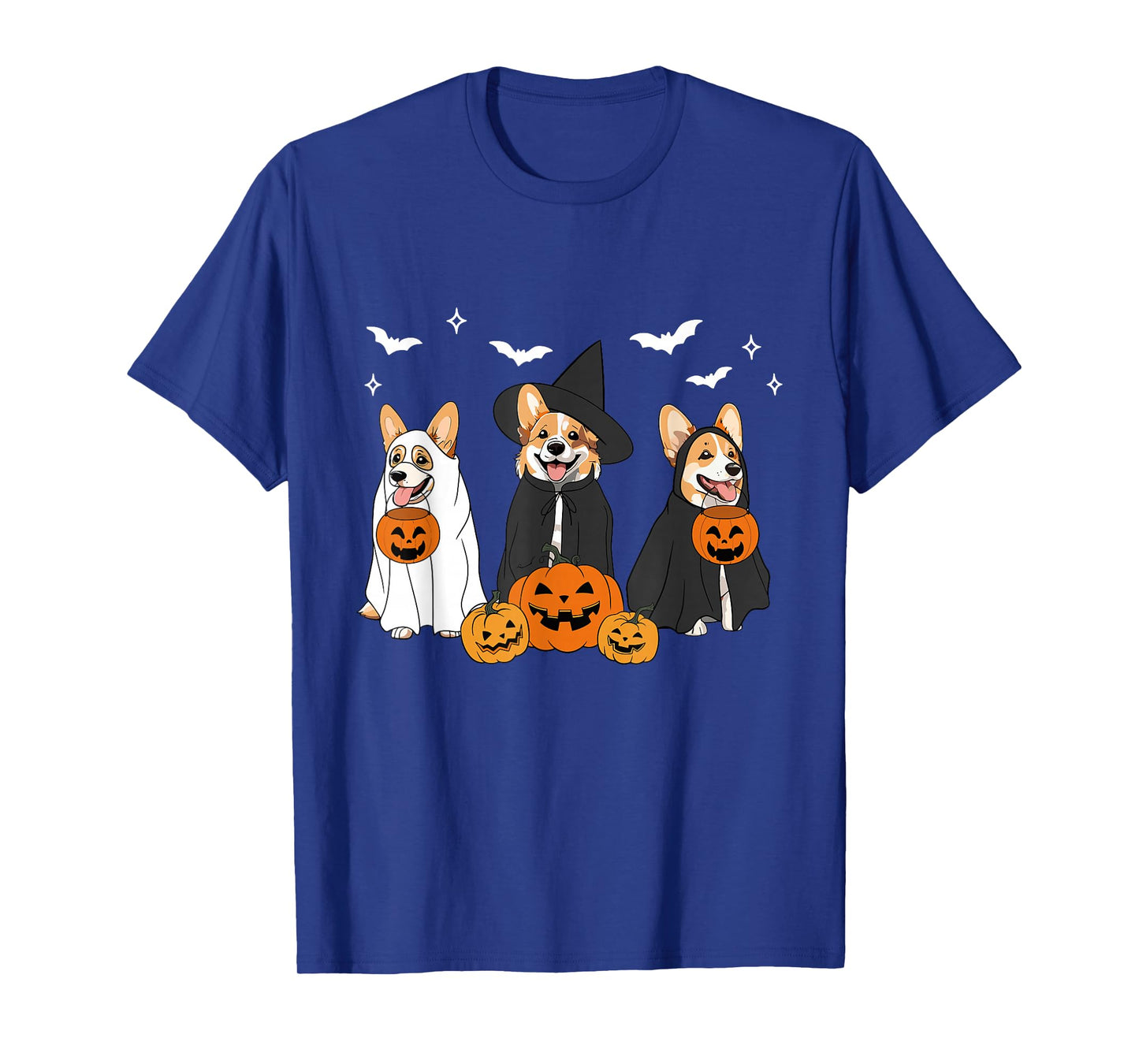 Witch Corgi Halloween Corgi Ghost Corgi Dog Mom Dog Lover T-Shirt