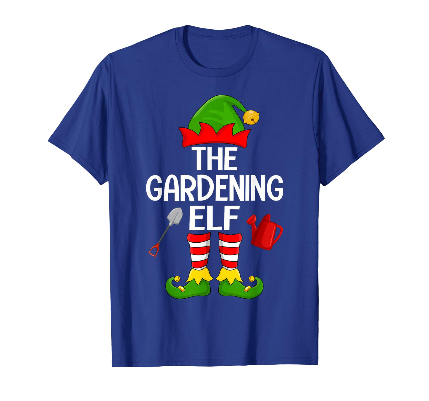 Gardening Elf Xmas Family Matching Elf Squad Christmas T-Shirt