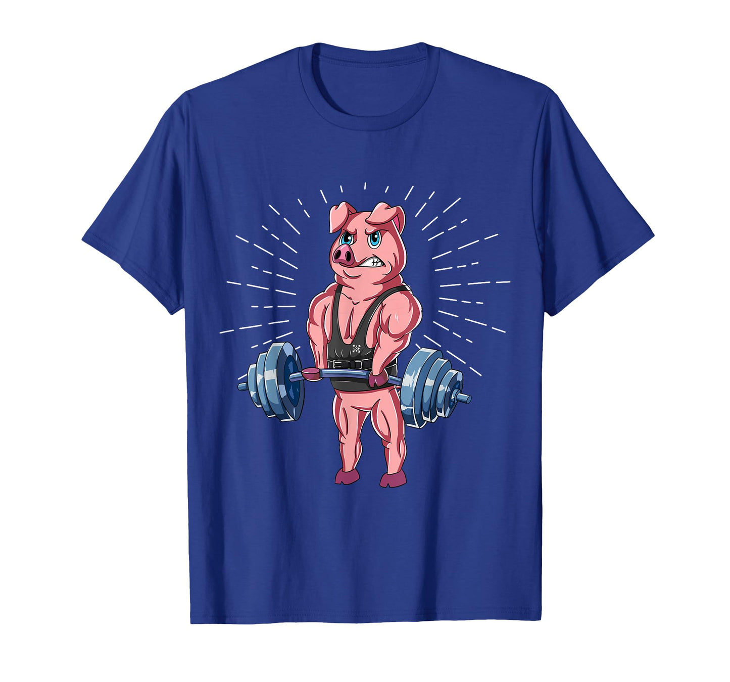 Pig Deadlift Fitness Gym Weightlifting T-Shirt
