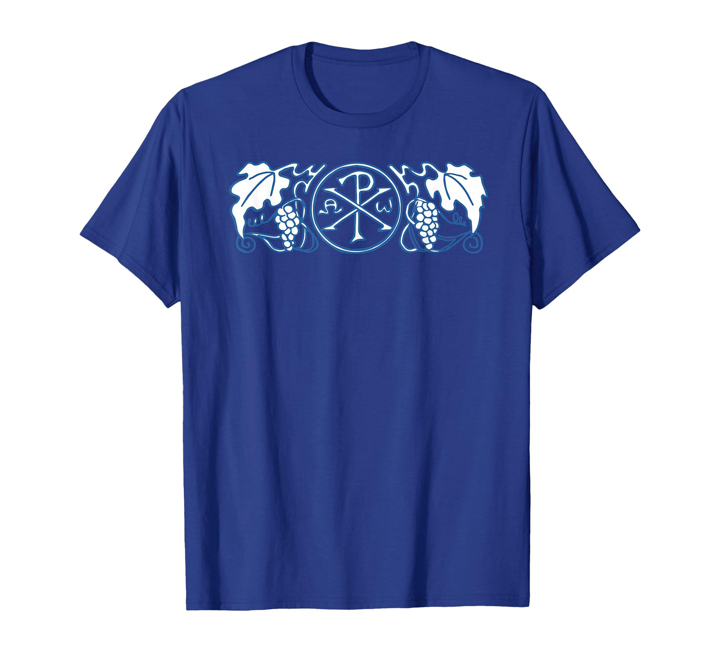 Chi-Rho Christogram Alpha and Omega Labarum Catholic Symbols T-Shirt