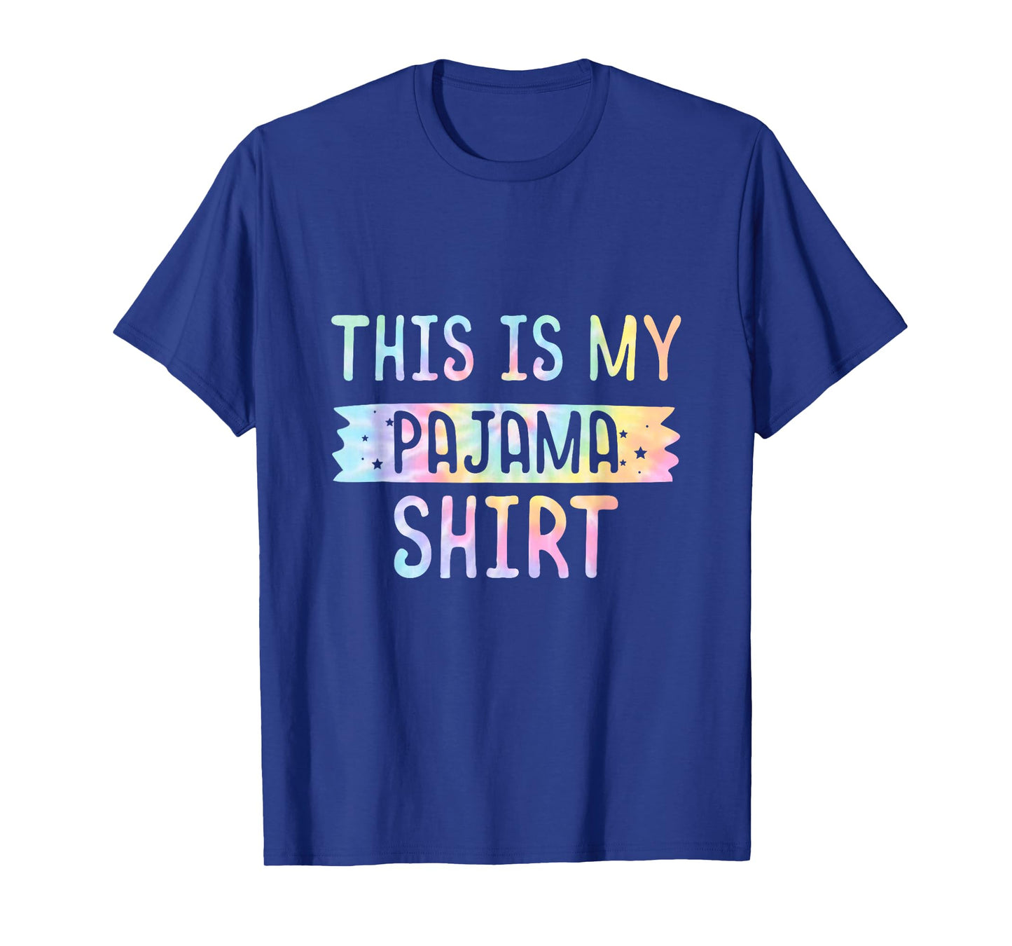 This Is My Pajama PJ Top Teen Boys Girls Bedtime Kid Tie Dye T-Shirt