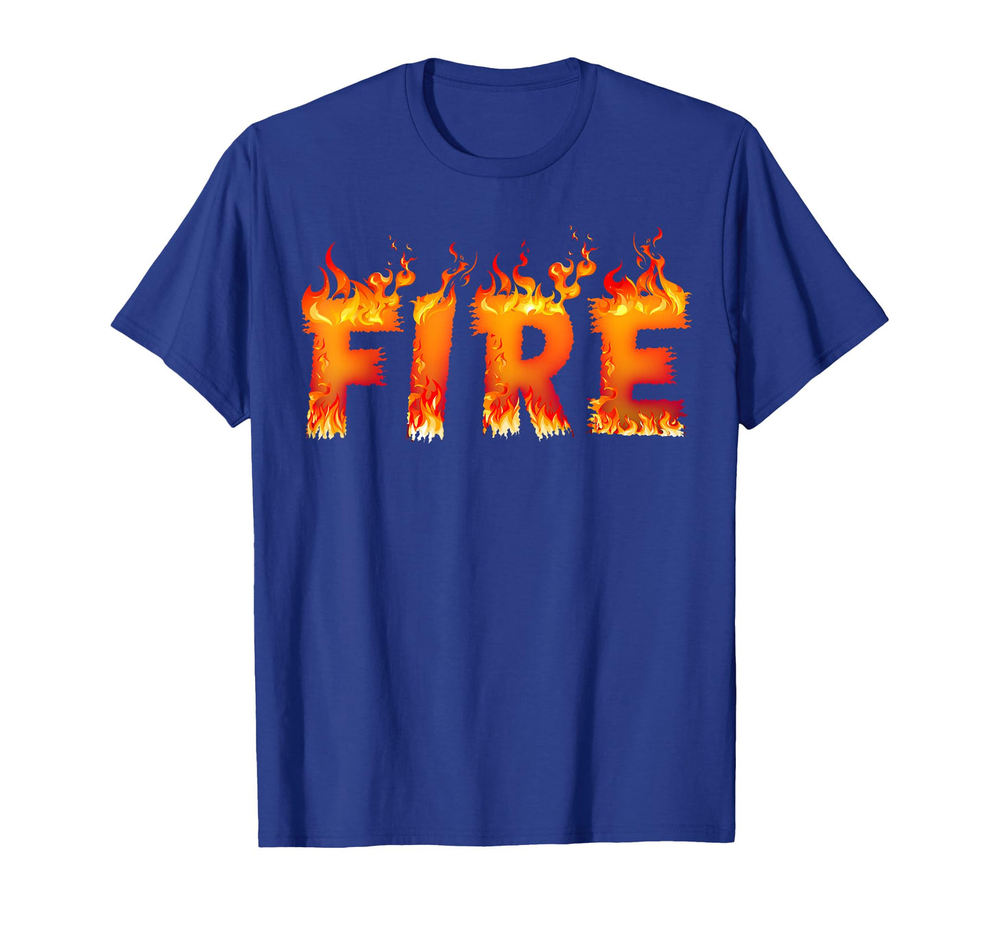 Fire and Ice Last Minute Halloween Matching Couple Costume T-Shirt