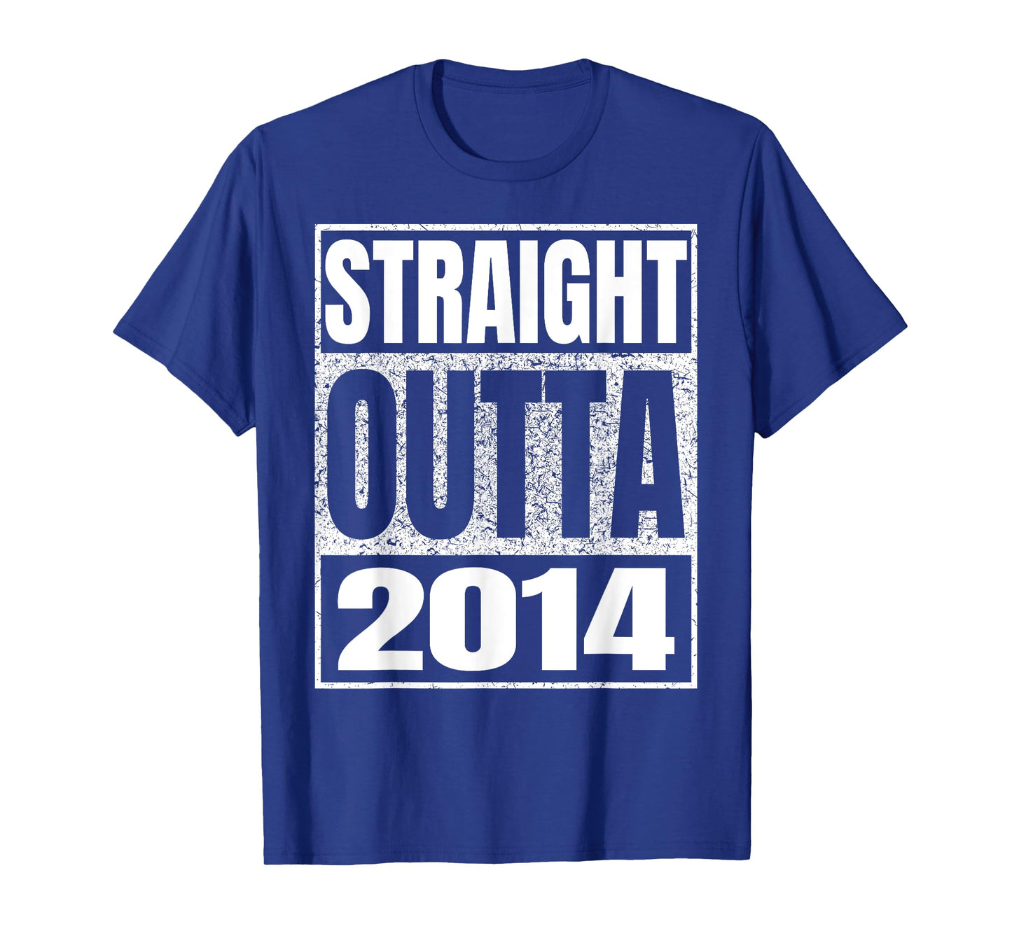 Straight Outta 2014 Vintage 2014 Classic Birth of Birthday T-Shirt