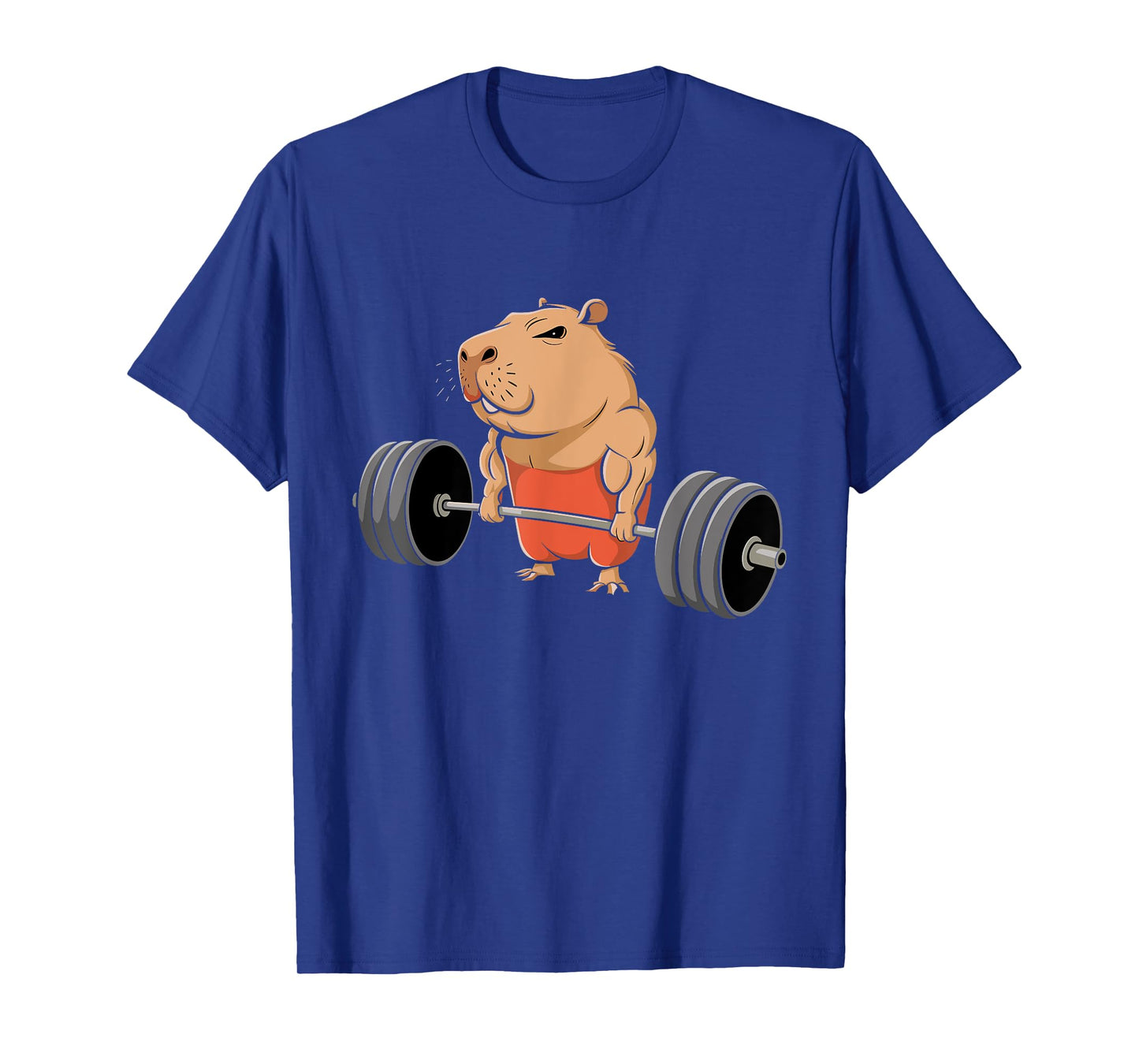 Deadlift Capybara Funny Gym Capy Lover Men Women Kids T-Shirt