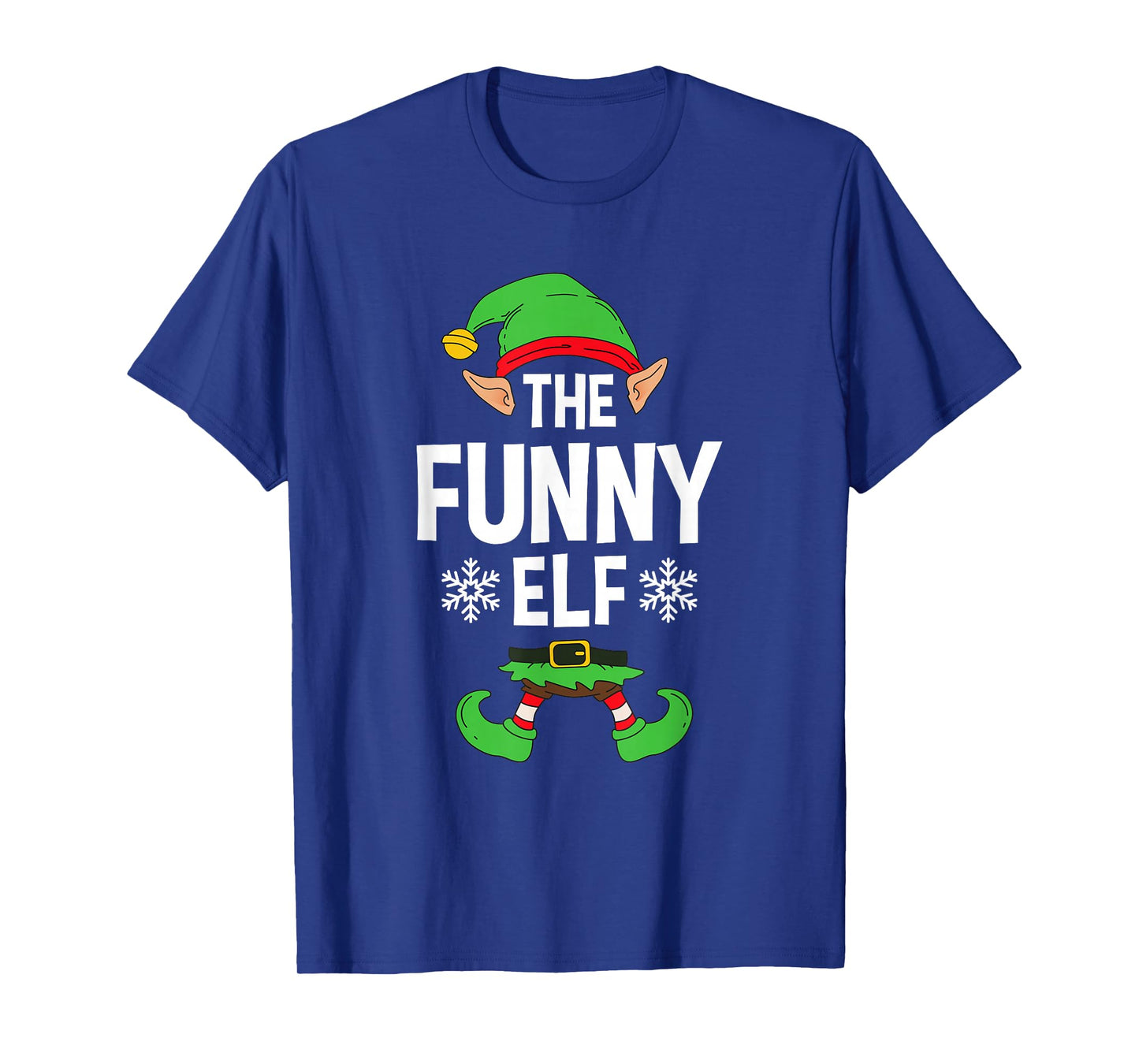 The Funny Elf Party Family Group Matching X-Mas Saying T-Shirt
