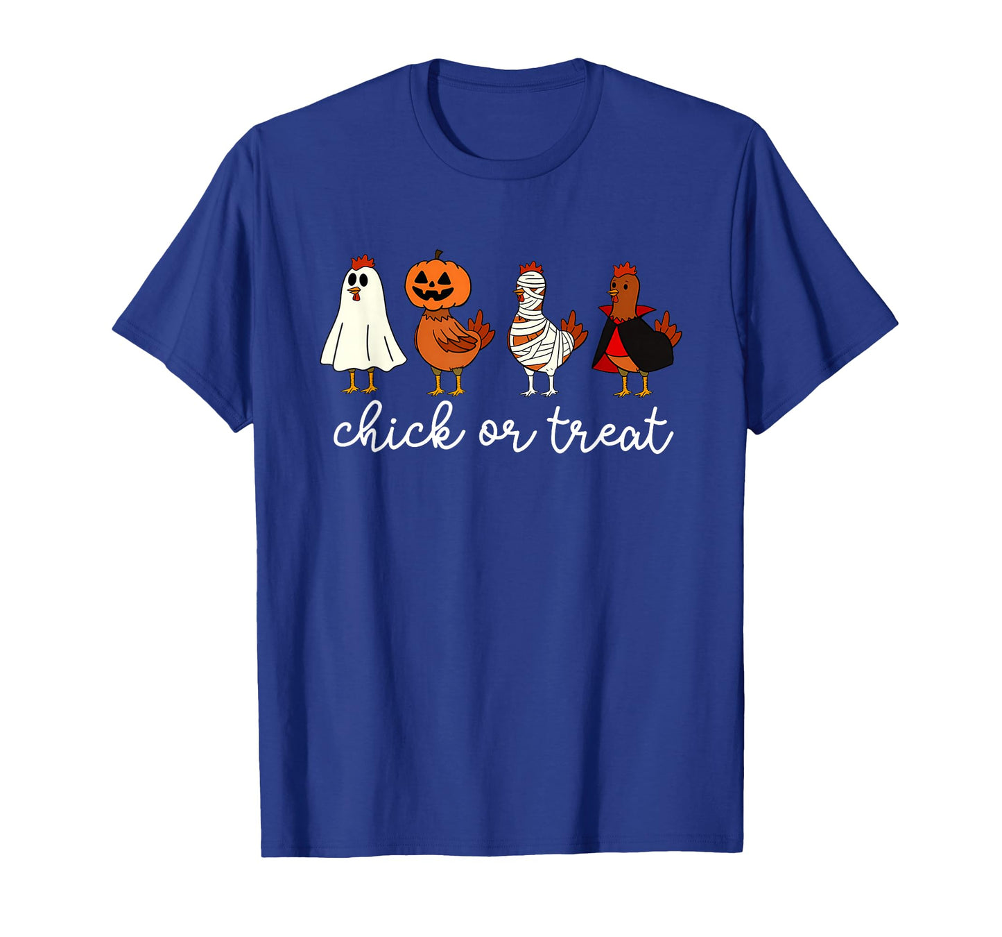 Chick Or Treat Halloween Witch Funny Spooky Chicken T-Shirt