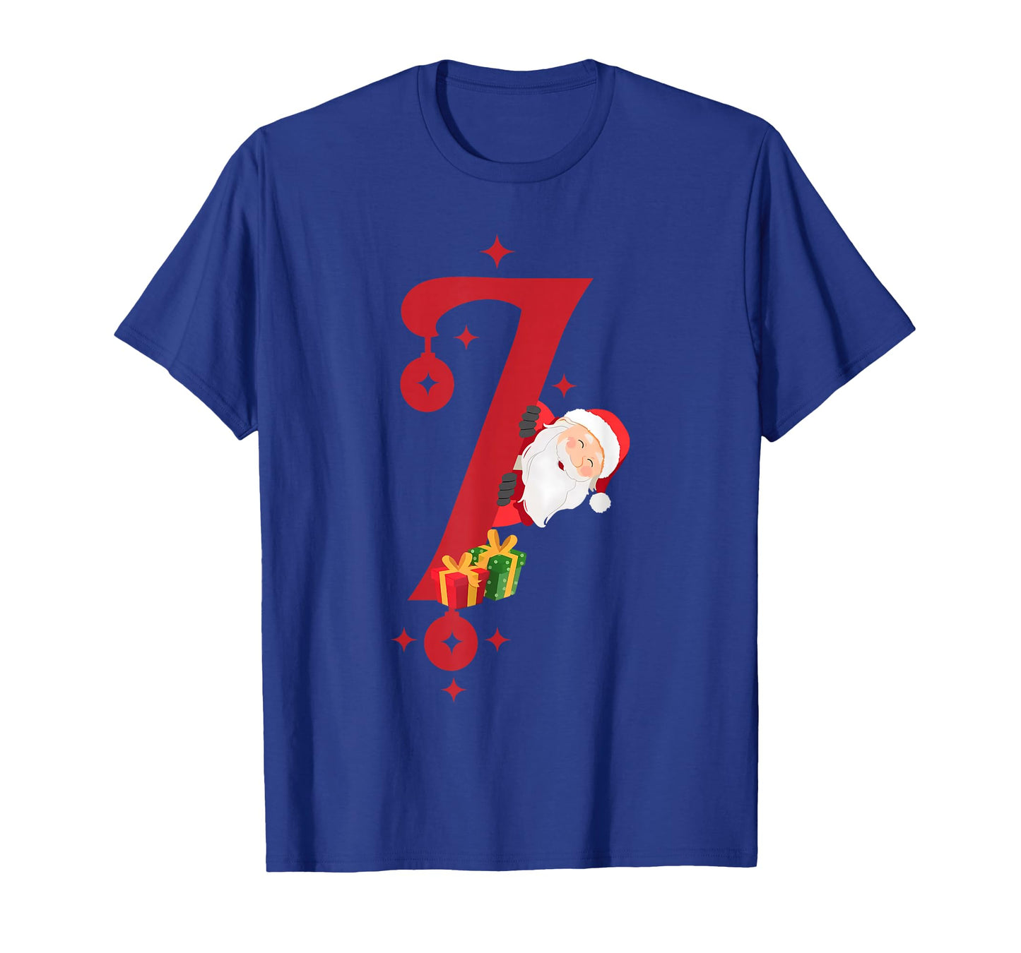Funny Santa Six Seven Meme Pajama Christmas Matching Couples T-Shirt