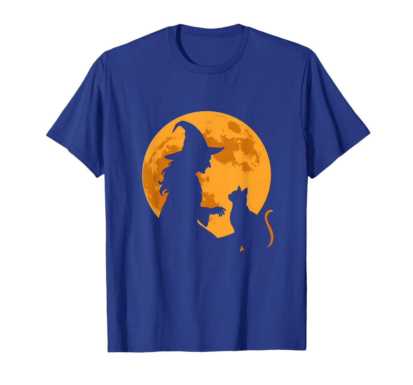 Witch and Cat Before Full Moon T-Shirt