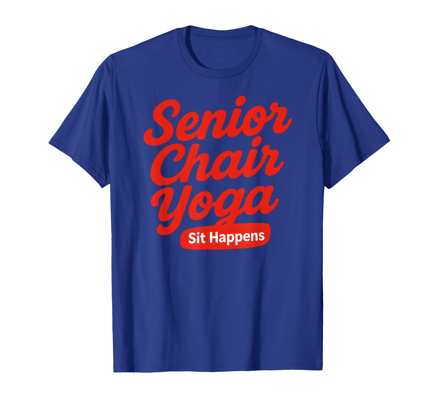 Senior Chair Yoga Balance Boost for Older Adults Vintage T-Shirt