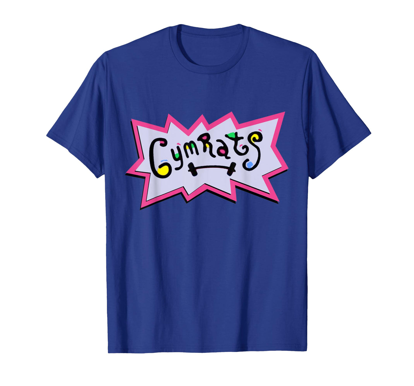 Gymrats Gym Rat Lifting Retro 90's T-Shirt