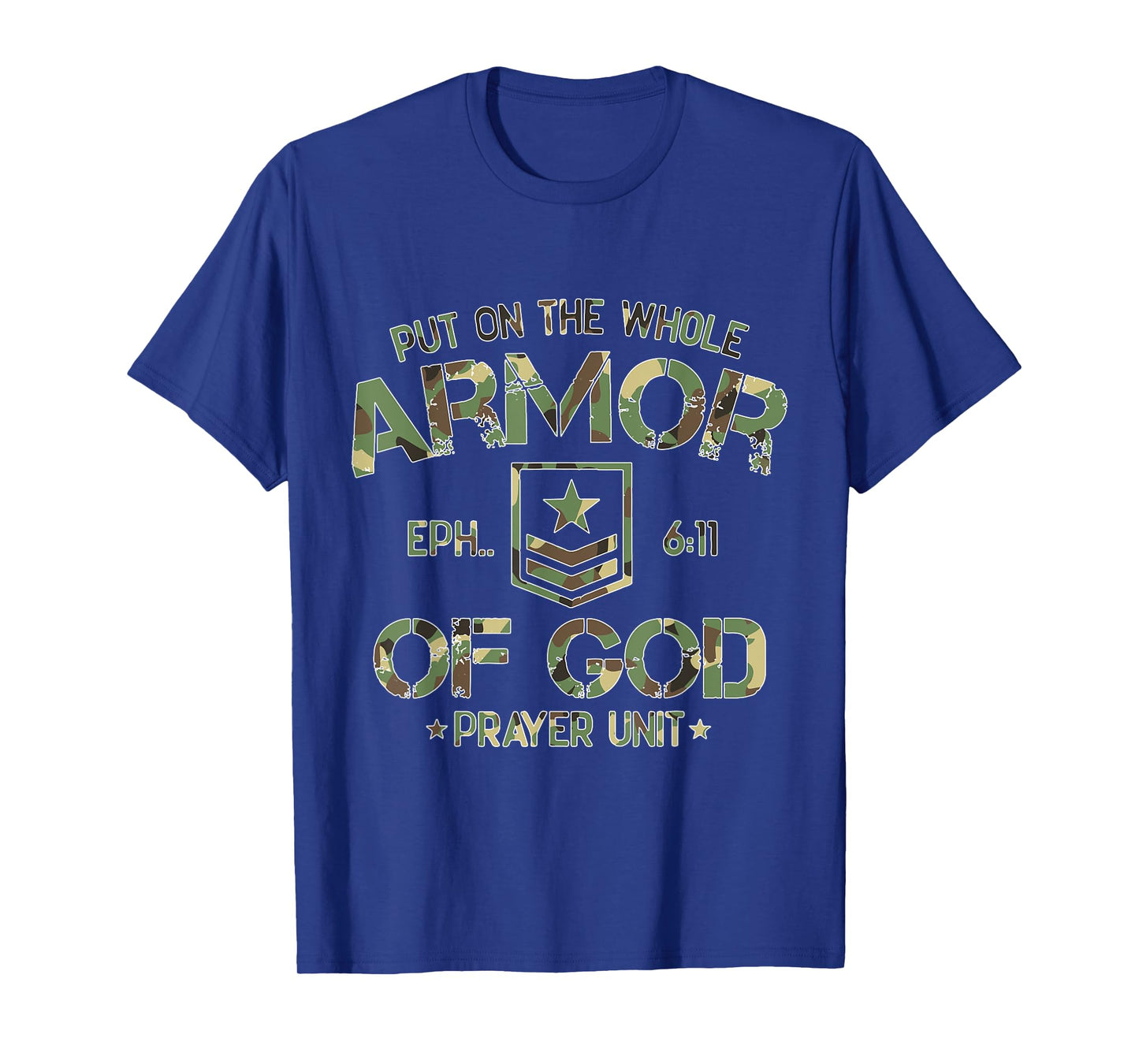 Draw on God's Ephesians' spiritual armour T-Shirt