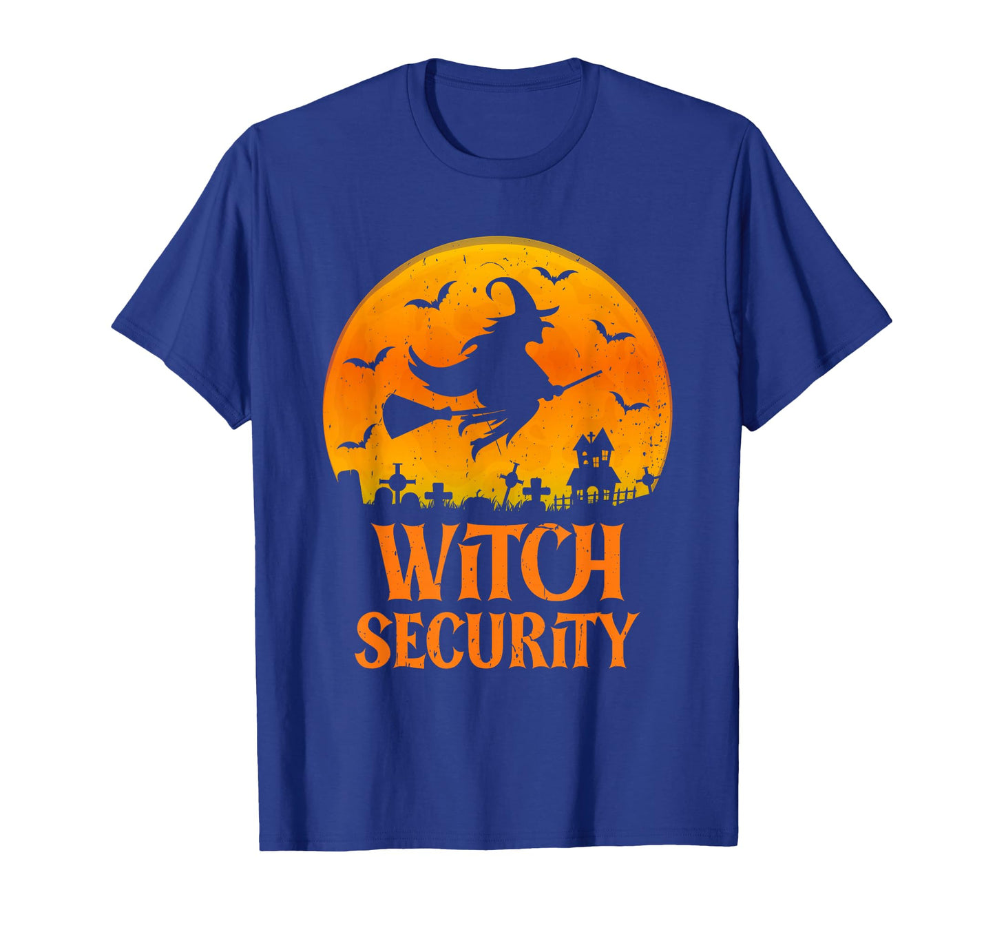 Witch Security Easy Husband of Witches Costume Boyfriend T-Shirt