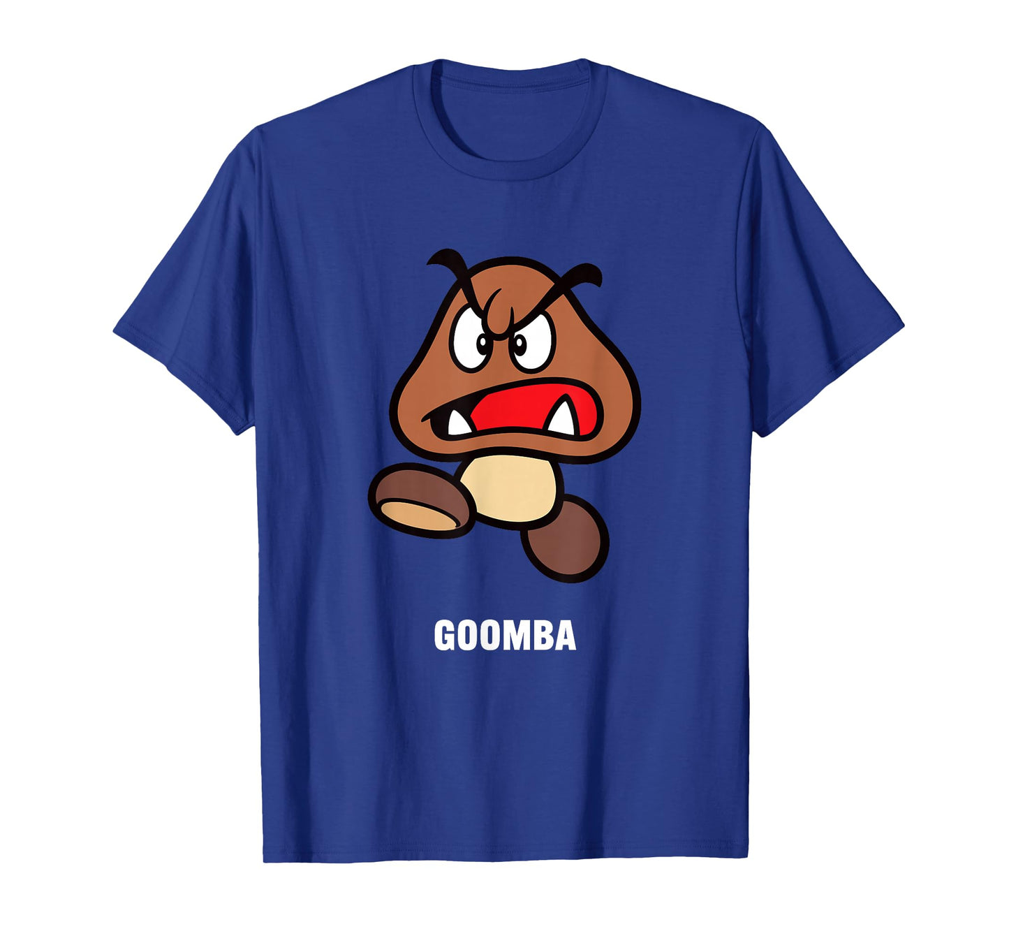 Super Mario Bros Goomba Run Center Icon T-Shirt