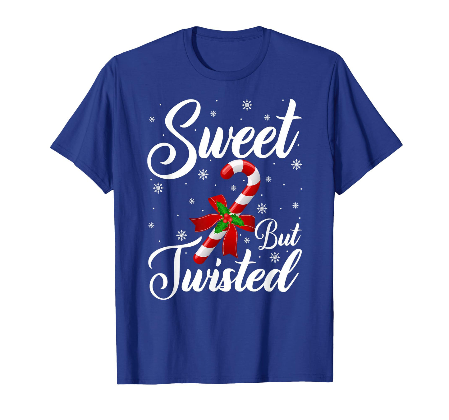 Sweet But Twisted Funny Christmas Candy Cane T-Shirt