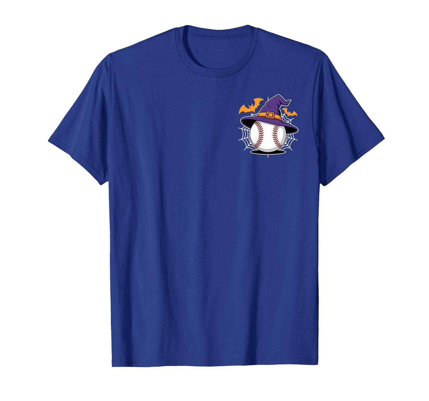 Halloween Baseball Witch Hat for Sports Lovers Spooky Fun T-Shirt