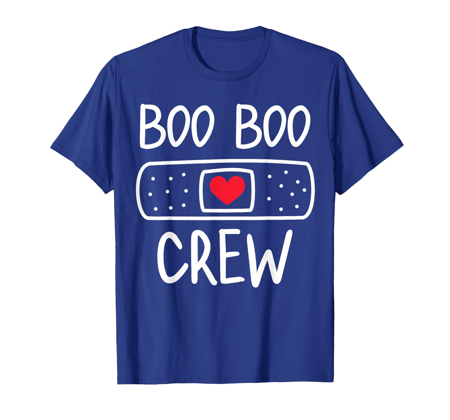 Funny Nurse Ghost Boo Crew Halloween 2025 Costume Women Girl T-Shirt